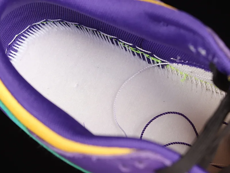 All categories Nk SB Dunk Series Nk SB Dunk Low low-top sneakers F version Nk Dunk Low Retro "Lisa Leslie" Los Angeles Purple and Gold Lakers SB low-top sports and leisure sneakers DO9581-500